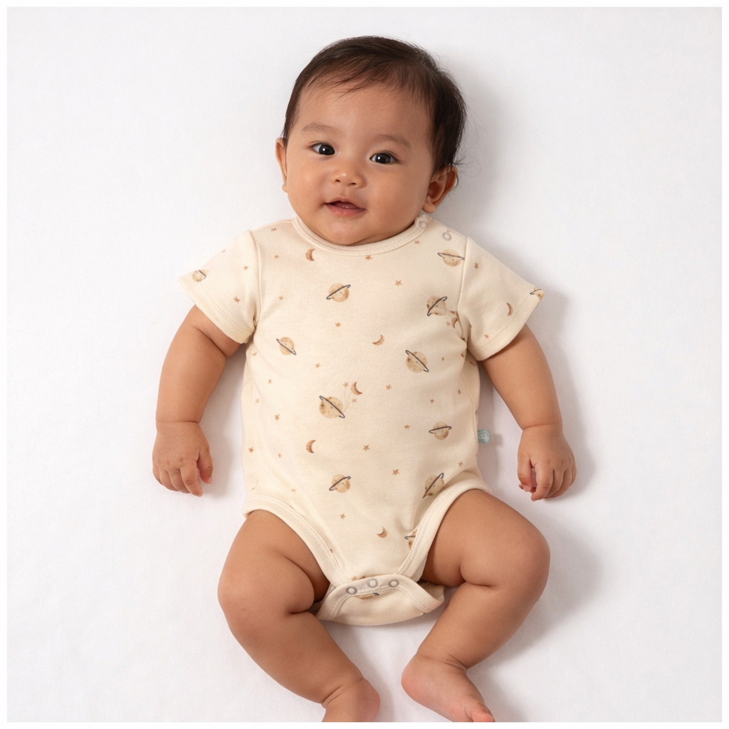 Basics/Natural Organic Cotton Bodysuit