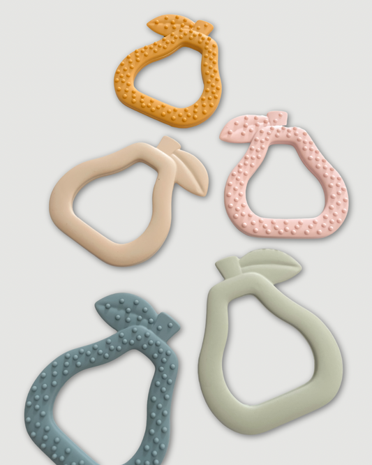 Pear Silicone Teether