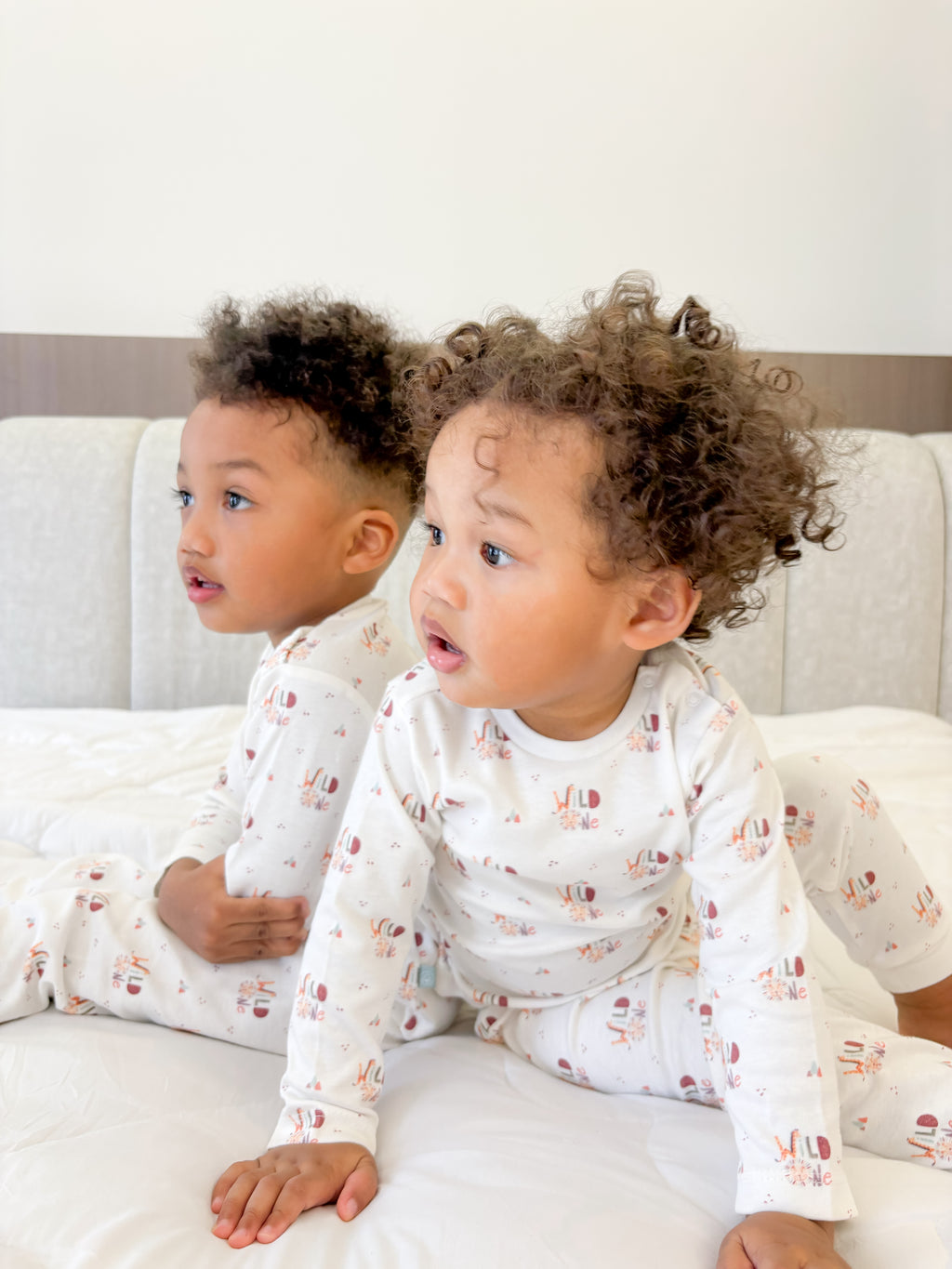Wild One - Printed Organic Cotton Pajamas