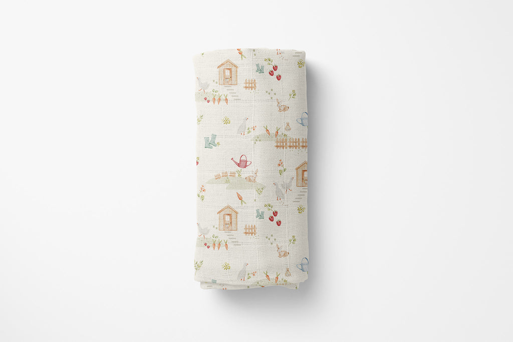 Farm Life - Bamboo Swaddle