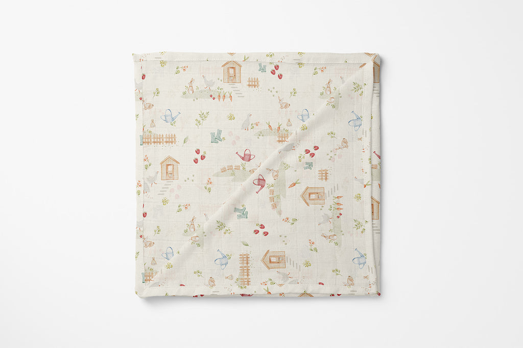 Farm Life - Bamboo Swaddle
