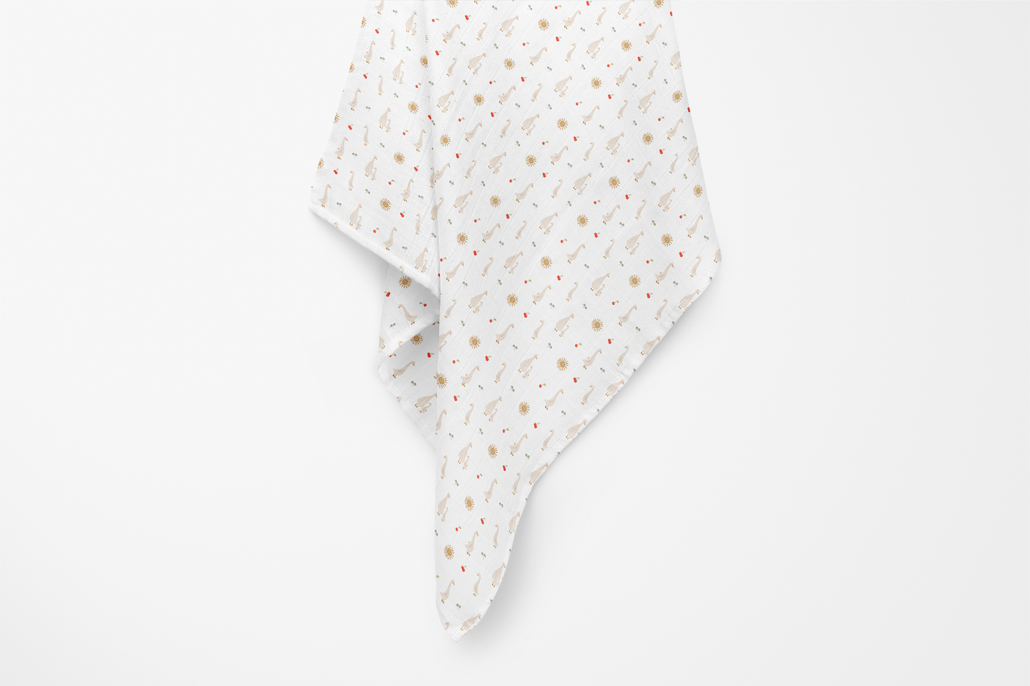 Summer Goose Swaddle Blanket