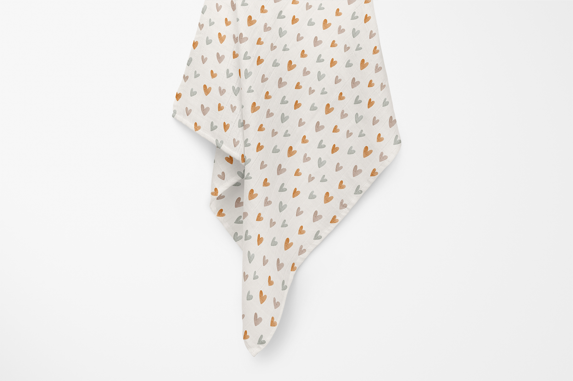 Hearts Swaddle Blanket