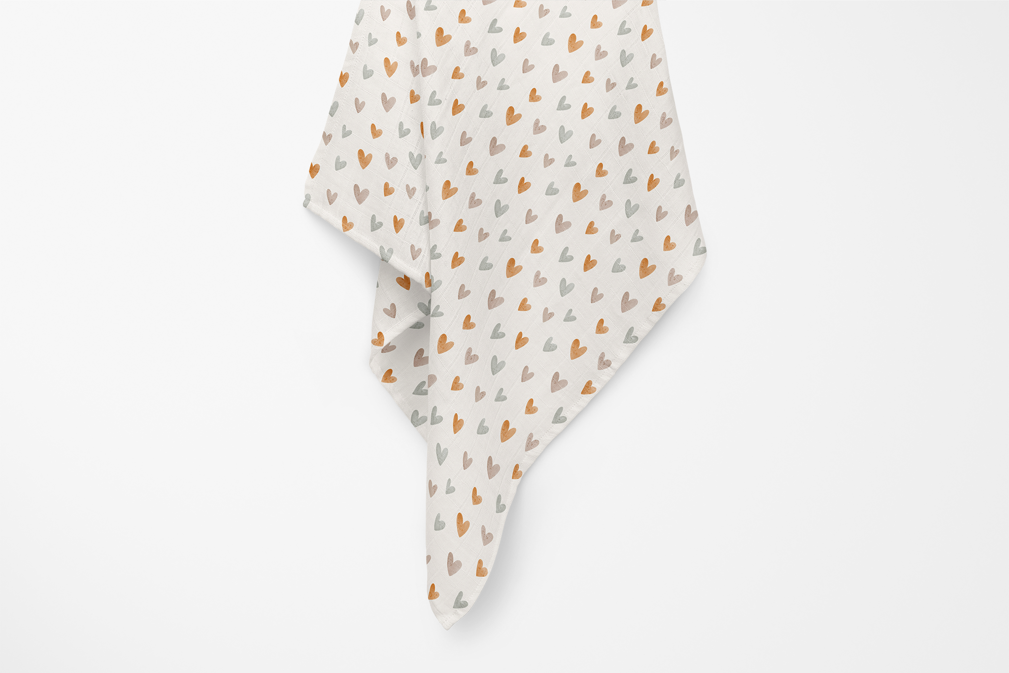Hearts Swaddle Blanket