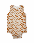 Spots Bamboo Sleeveless Bodysuit