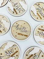 Wooden Monthly Milestone Discs