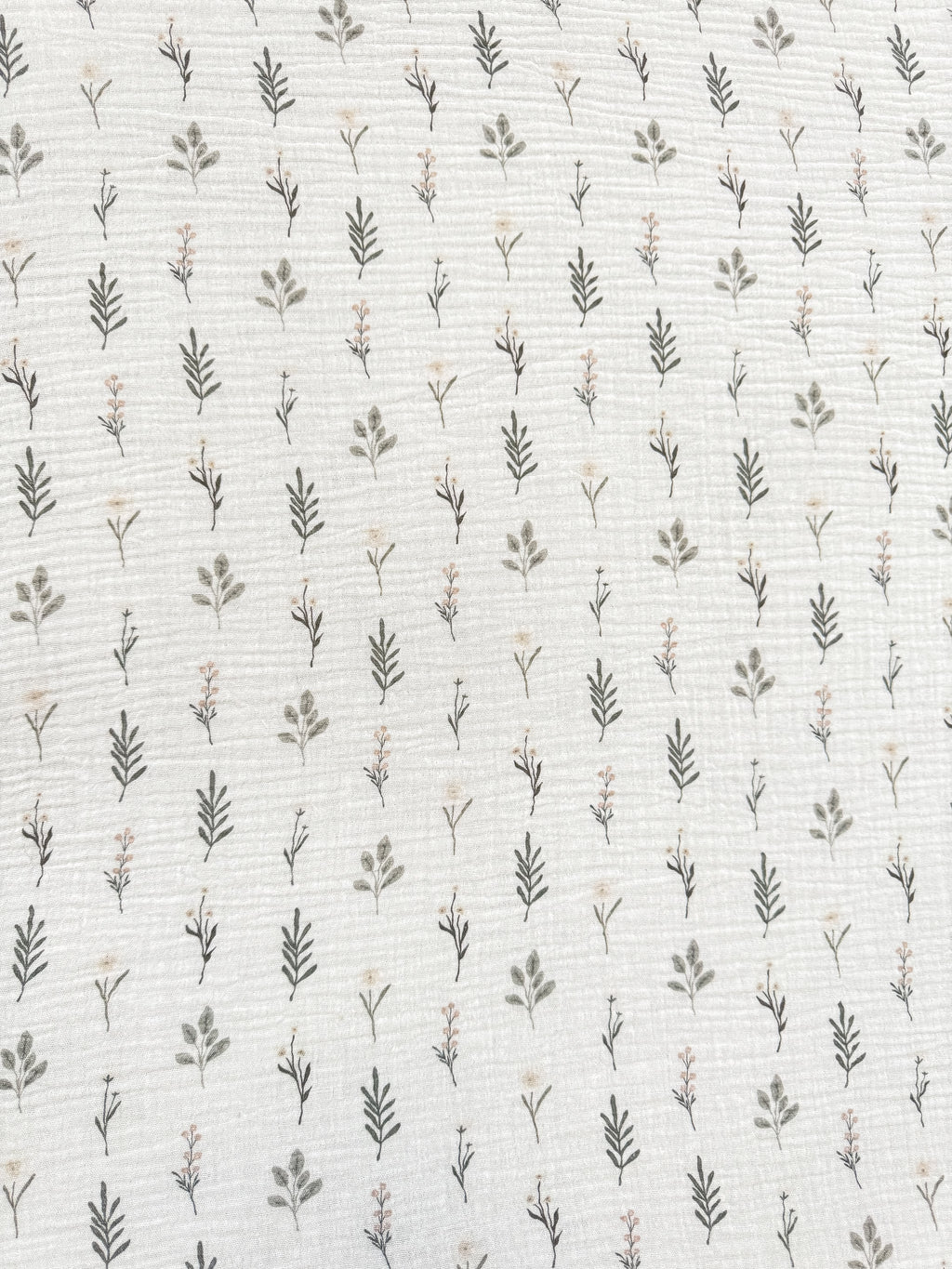 Little Sprigs Cotton Fitted Sheet