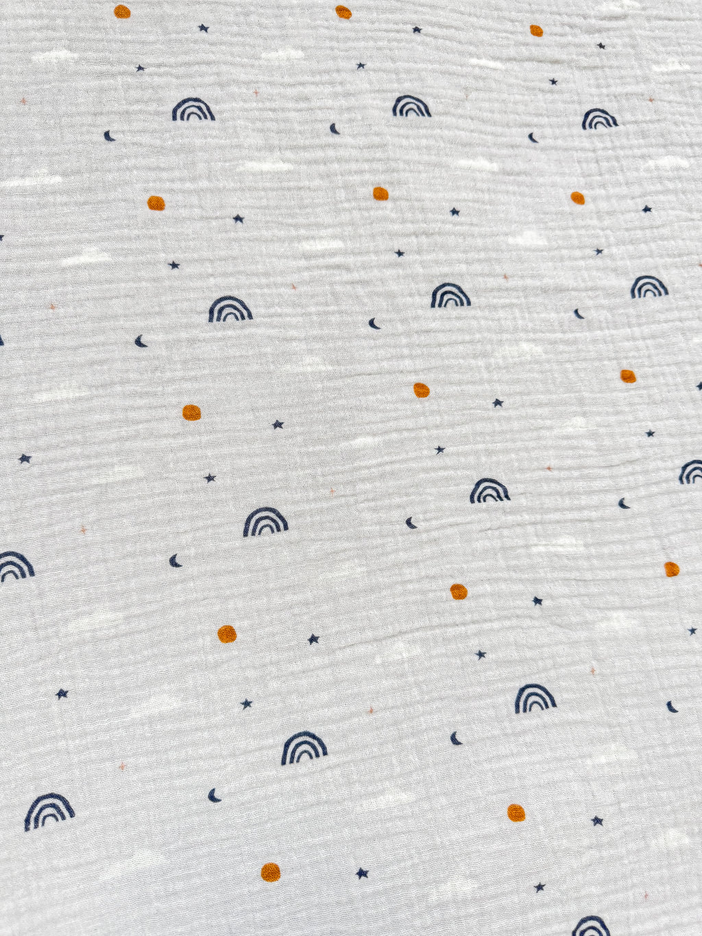 Dreamy Skies Cotton Fitted Sheet