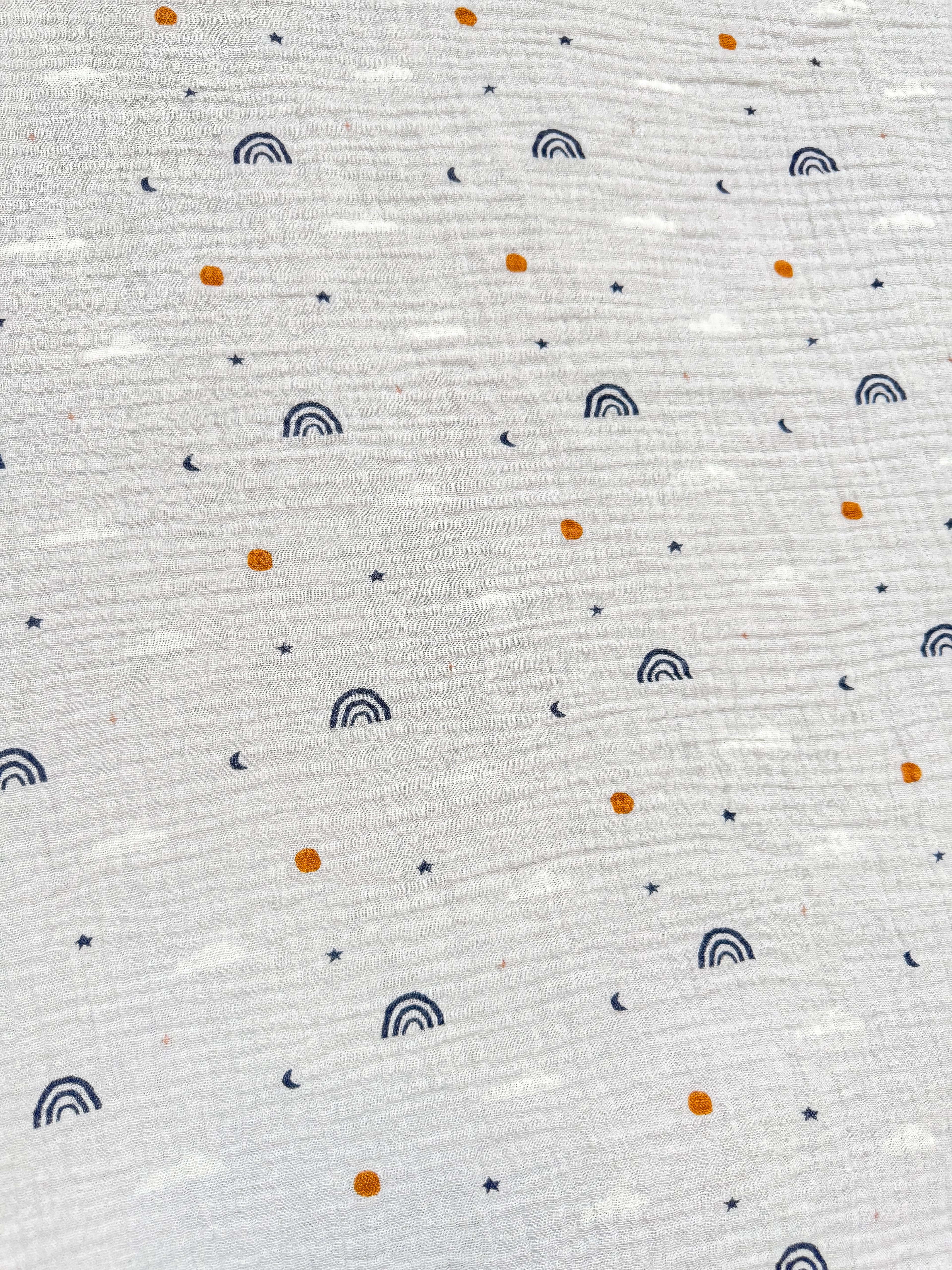 Dreamy Skies Cotton Fitted Sheet