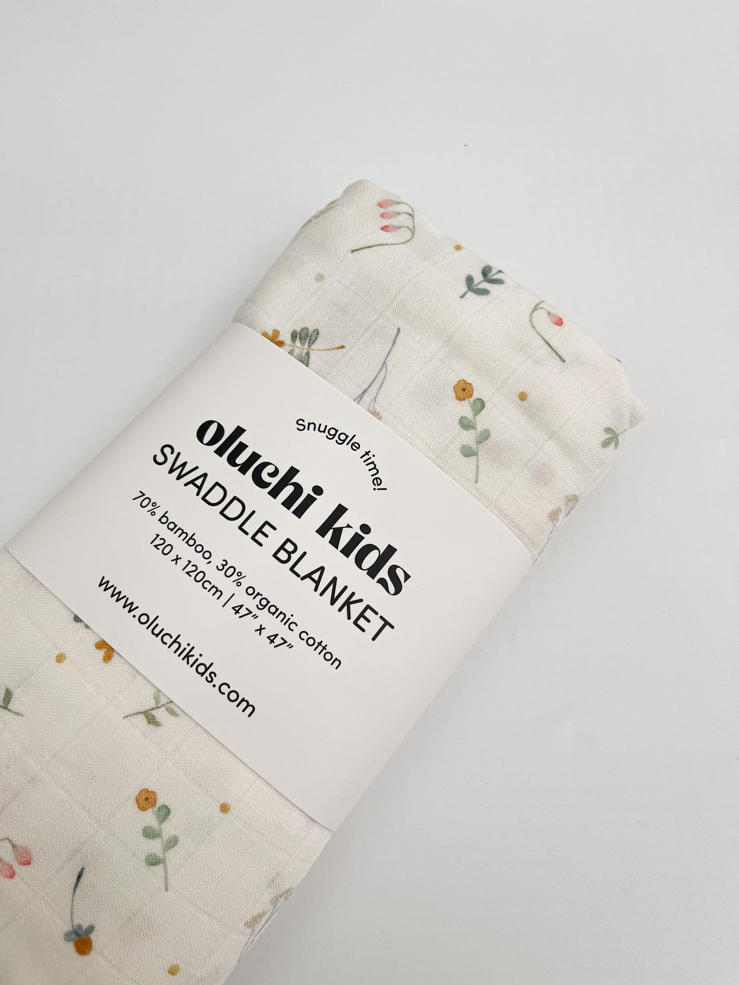 Floral Swaddle Blanket