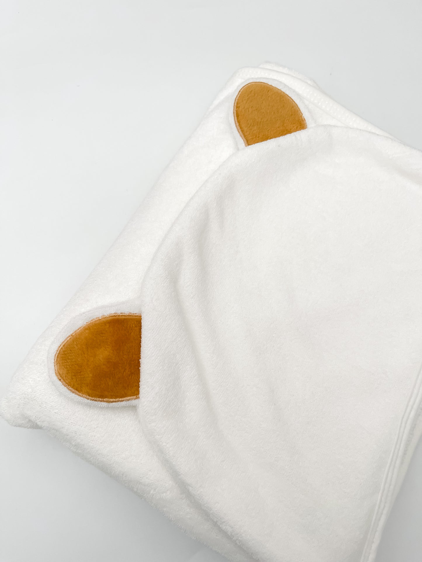 Middle Hooded Bamboo Towel (Gold Ears)