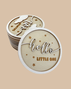 Wooden Monthly Milestone Discs