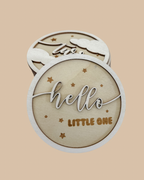 Wooden Monthly Milestone Discs