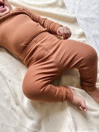 Cotton Ribbed Pants