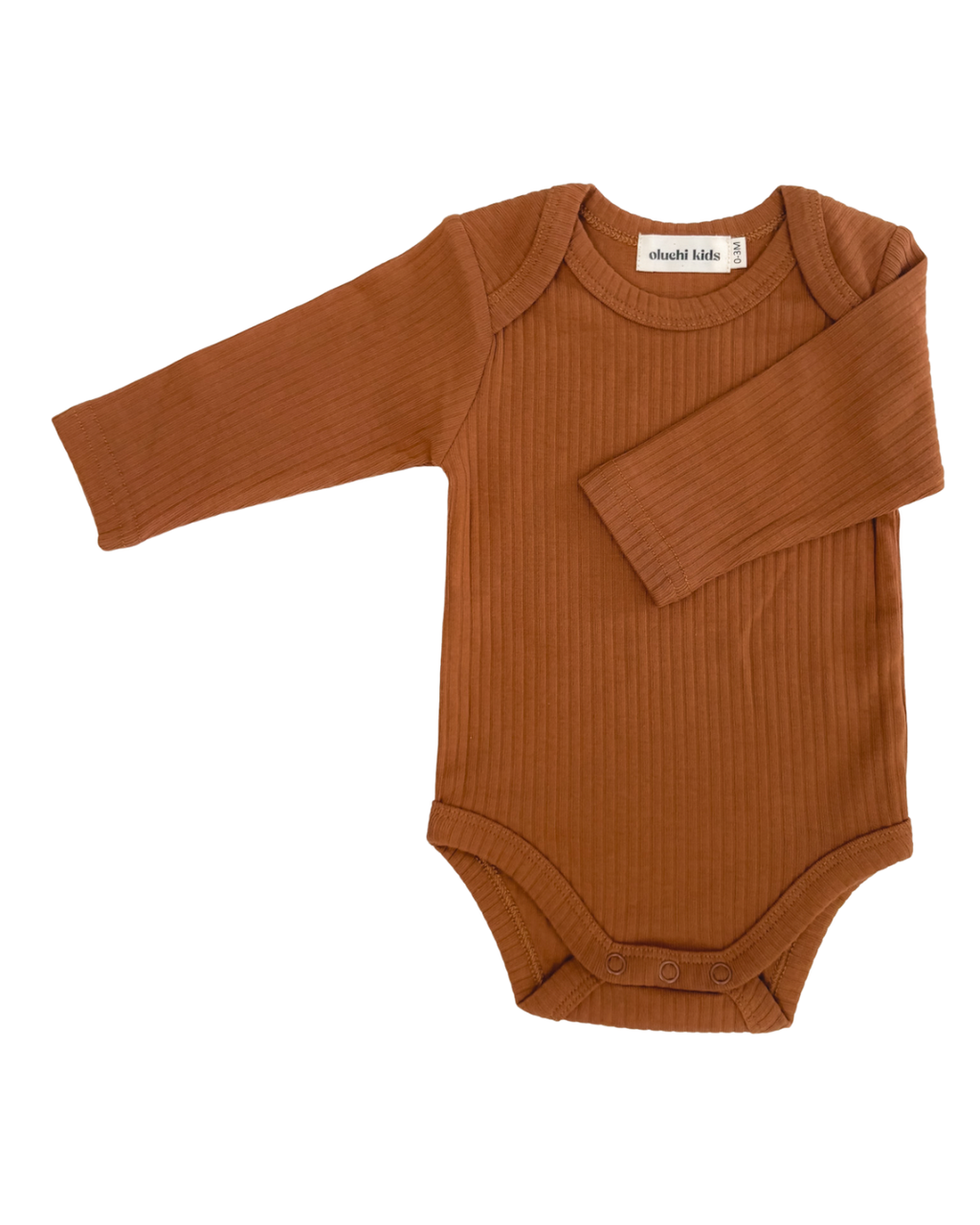 Ribbed Long-Sleeve Bodysuit