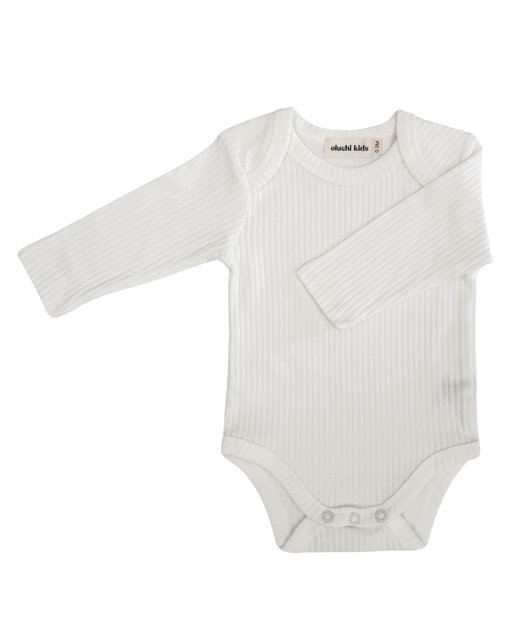 Ribbed Long-Sleeve Bodysuit