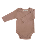 Ribbed Long-Sleeve Bodysuit
