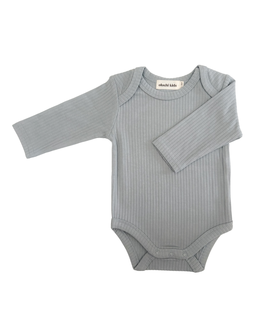 Ribbed Long-Sleeve Bodysuit