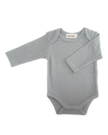 Ribbed Long-Sleeve Bodysuit
