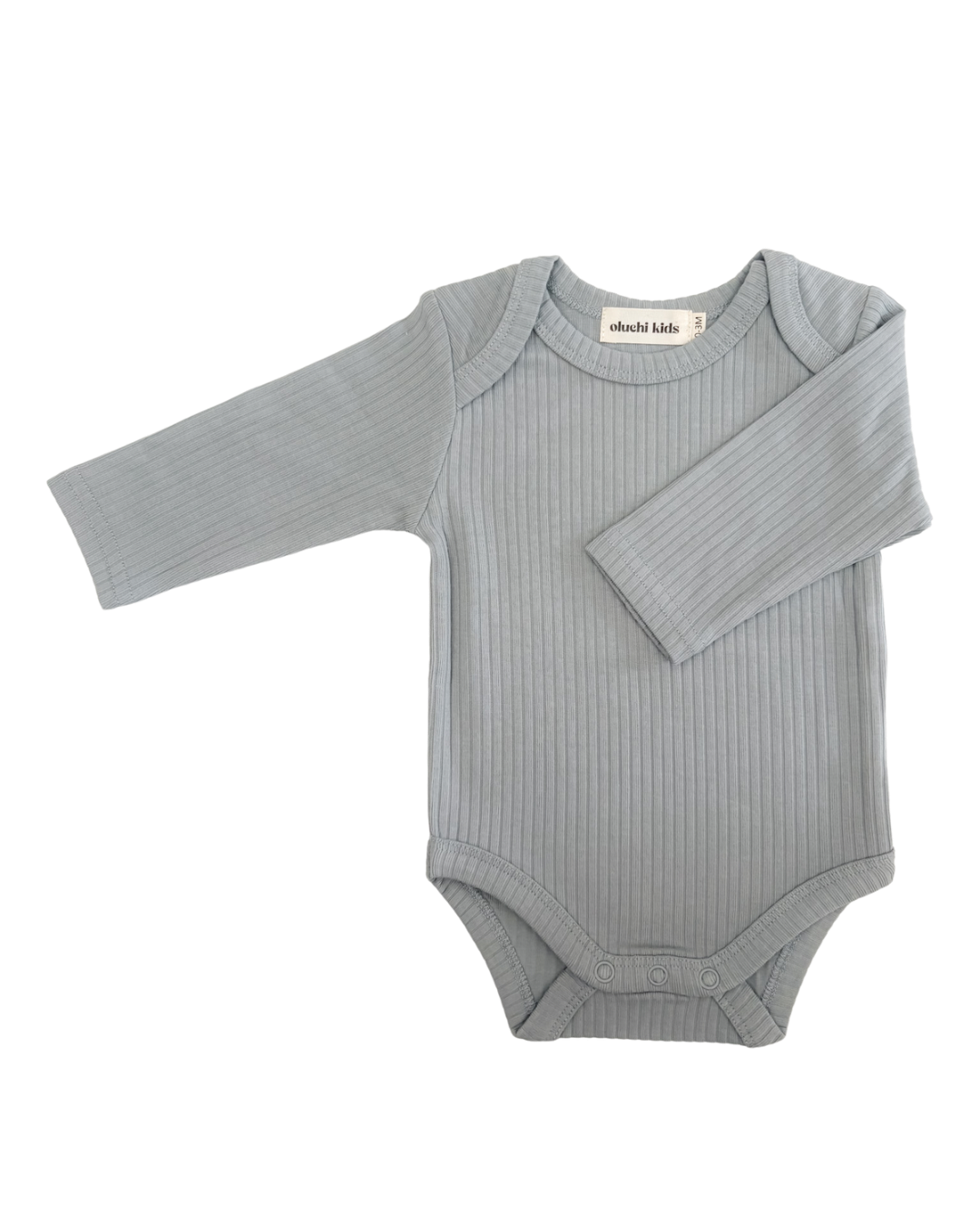 Ribbed Long-Sleeve Bodysuit