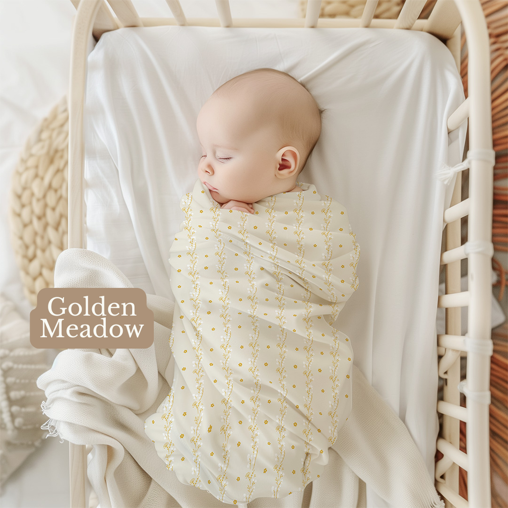 Golden Meadow - Bamboo Swaddle