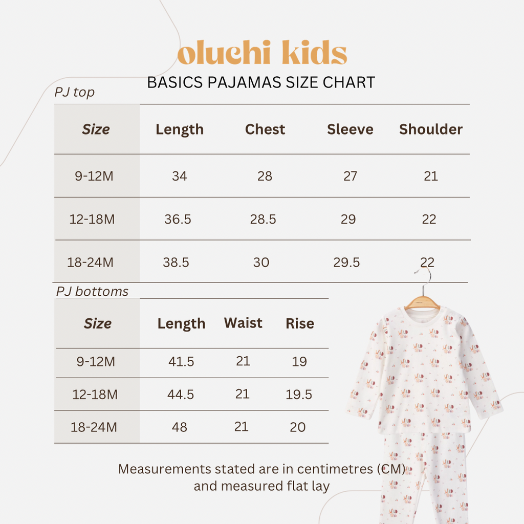 Wild One - Printed Organic Cotton Pajamas