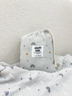 Dreamy Skies Cotton Fitted Sheet