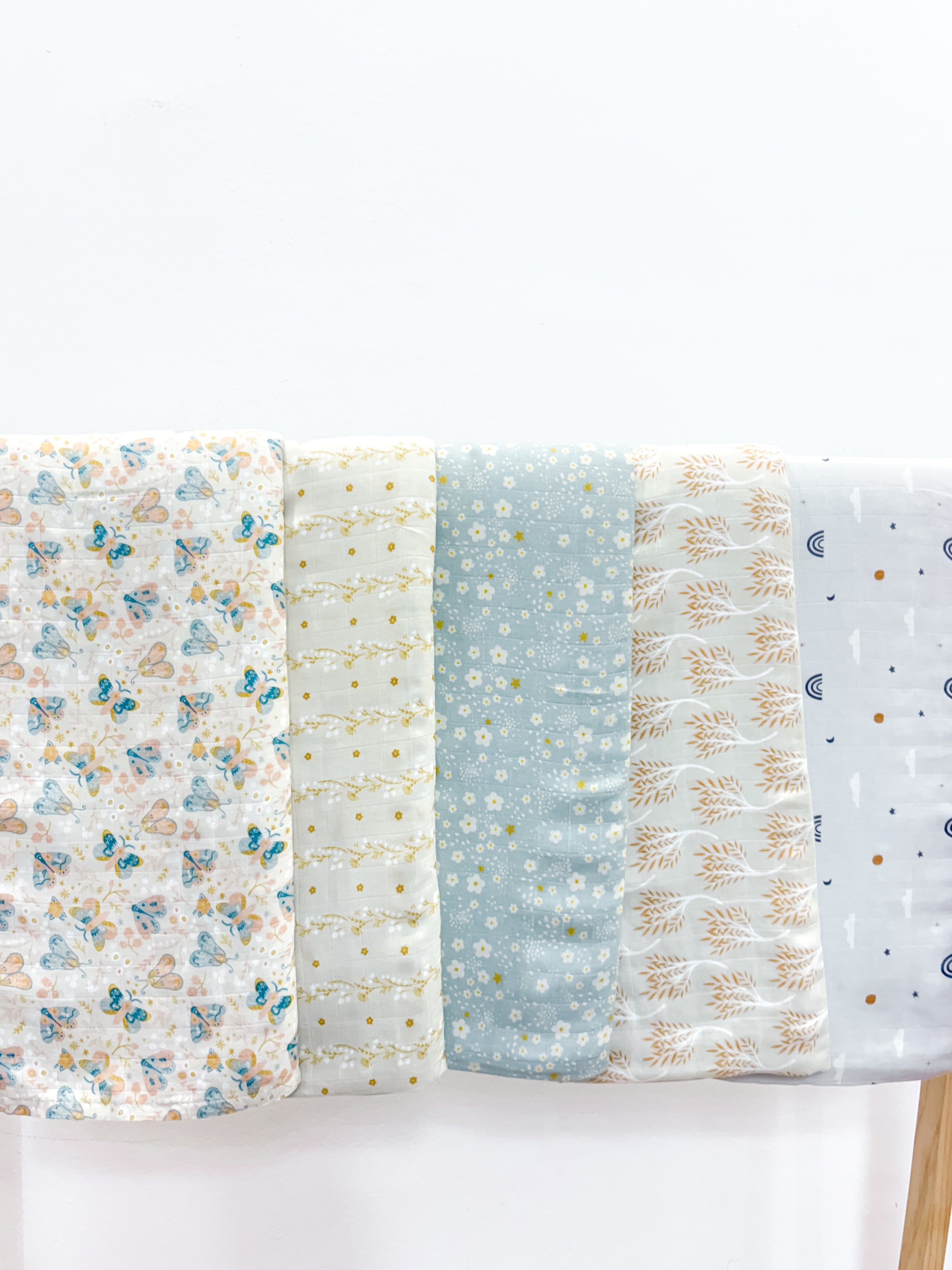 Butterfly Organic Bamboo Swaddle Blanket