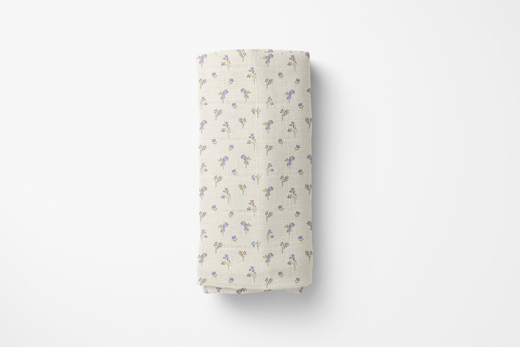 Lavender Garden - Bamboo Swaddle