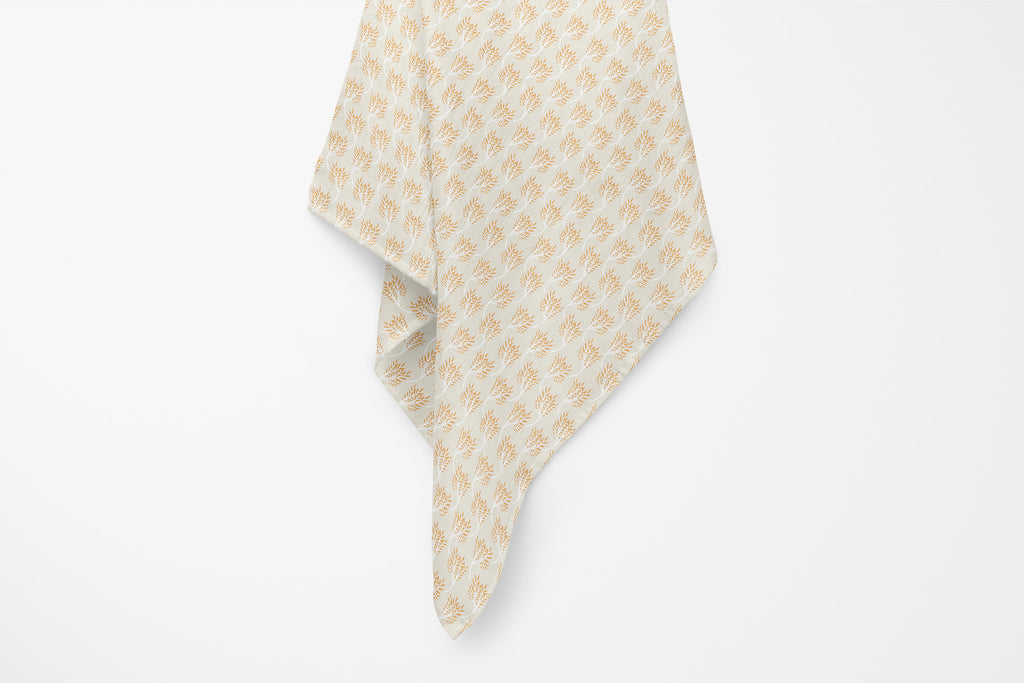Autumn Wheat Organic Bamboo Swaddle Blanket