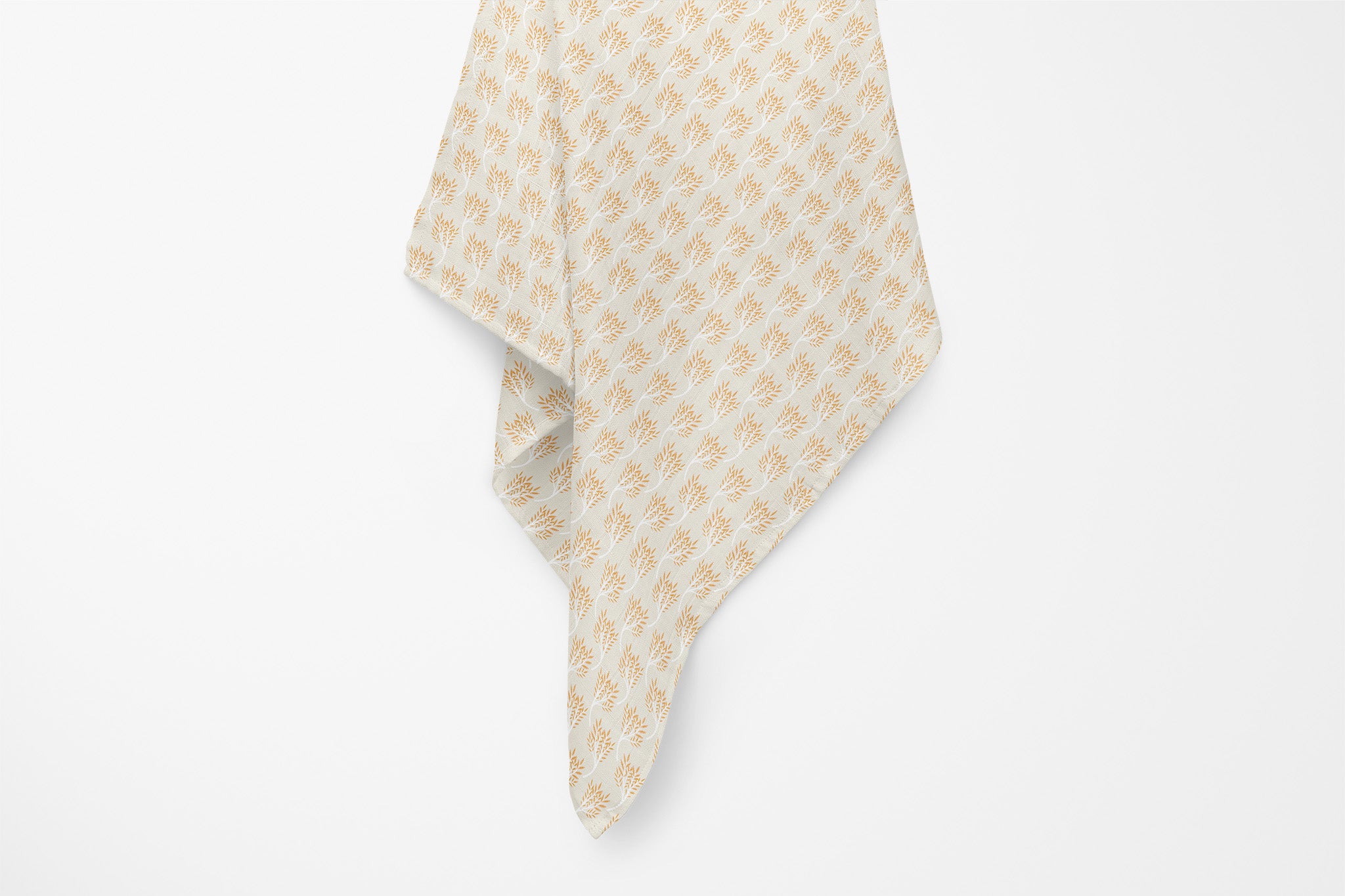 Autumn Wheat Organic Bamboo Swaddle Blanket