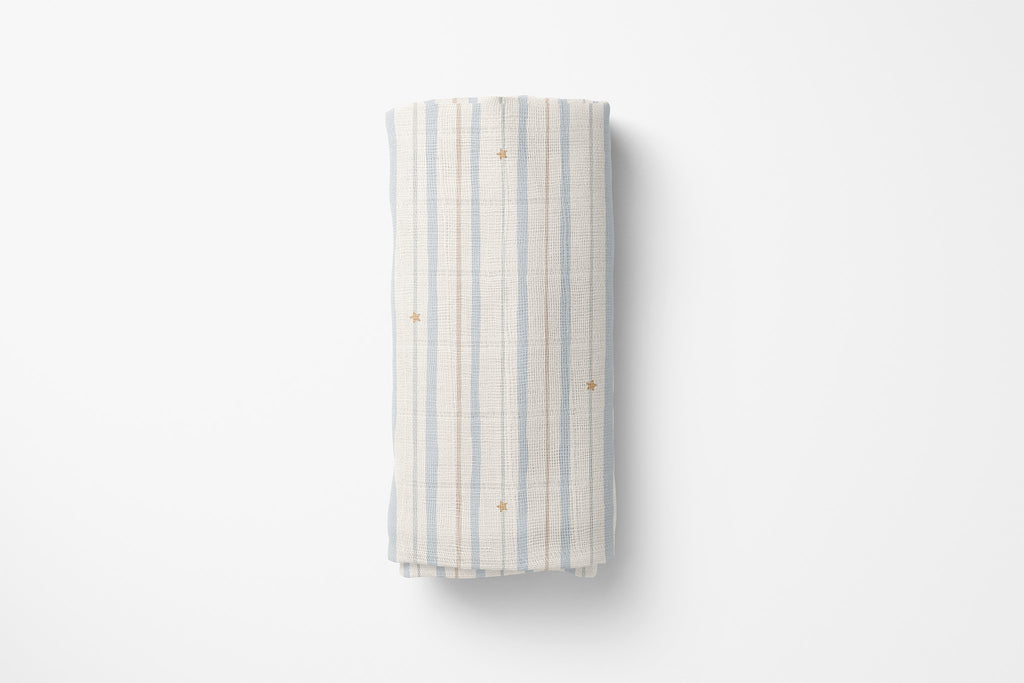 Pastel Stripes - Bamboo Swaddle