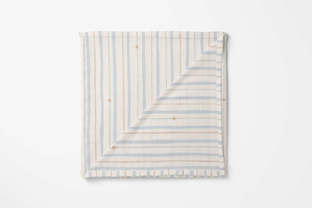 Pastel Stripes - Bamboo Swaddle