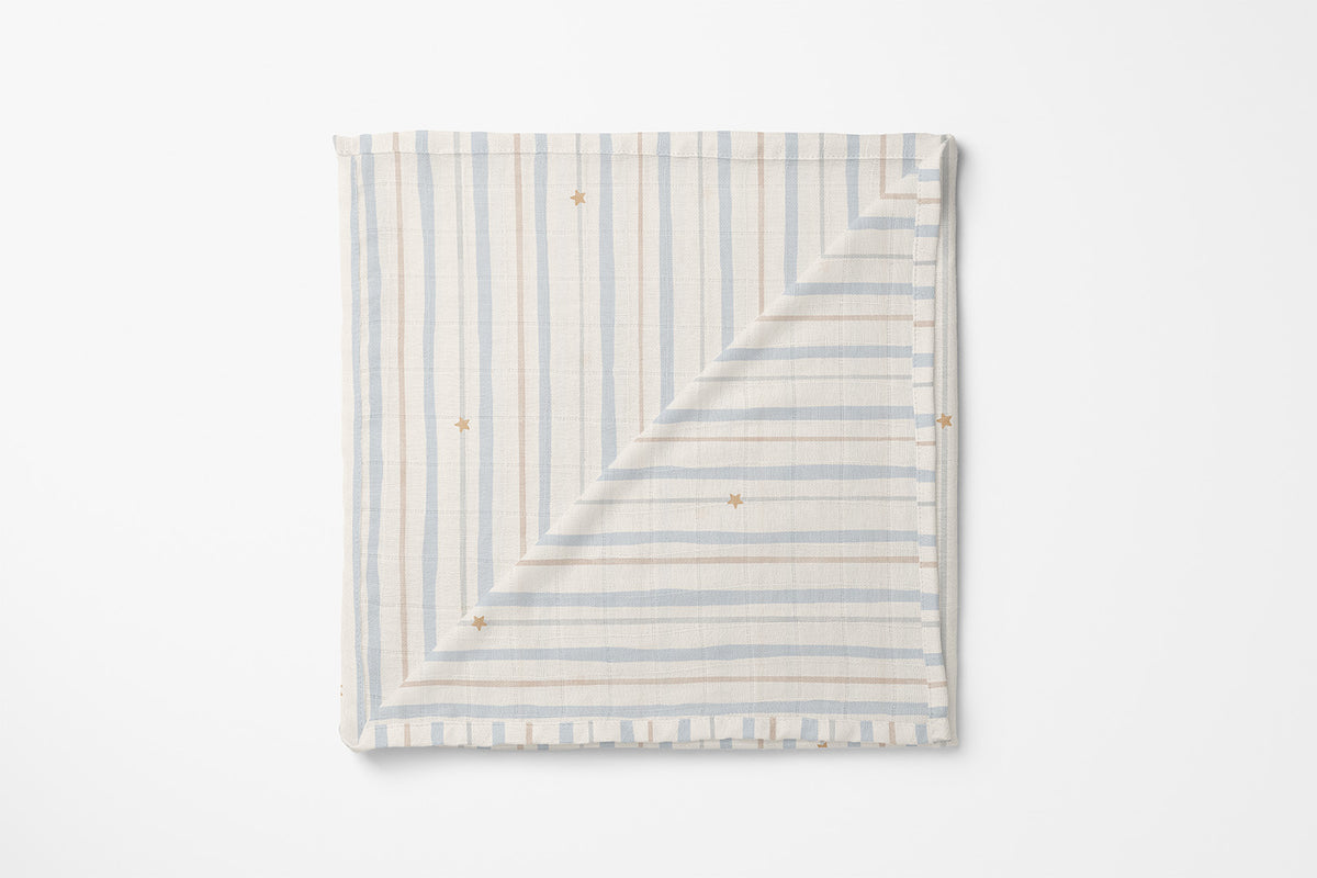 Pastel Stripes - Bamboo Swaddle