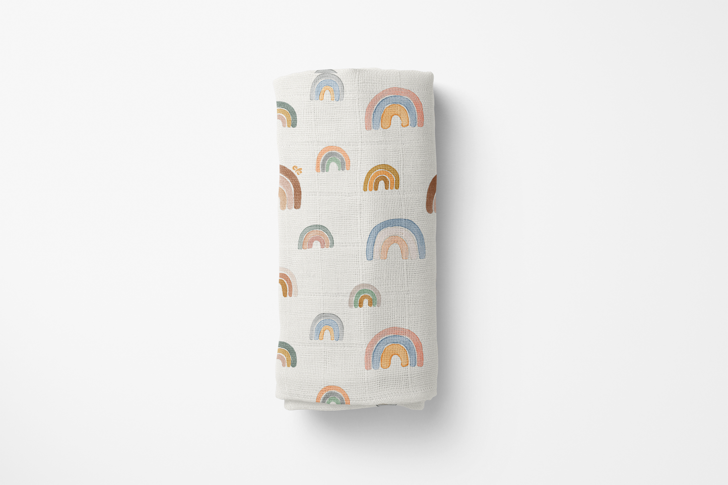 Rainbows Swaddle Blanket