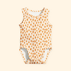Spots Bamboo Sleeveless Bodysuit