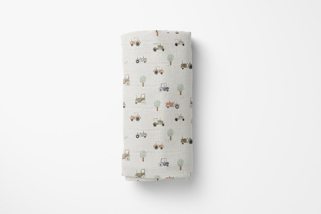 Tractors - Bamboo Swaddle