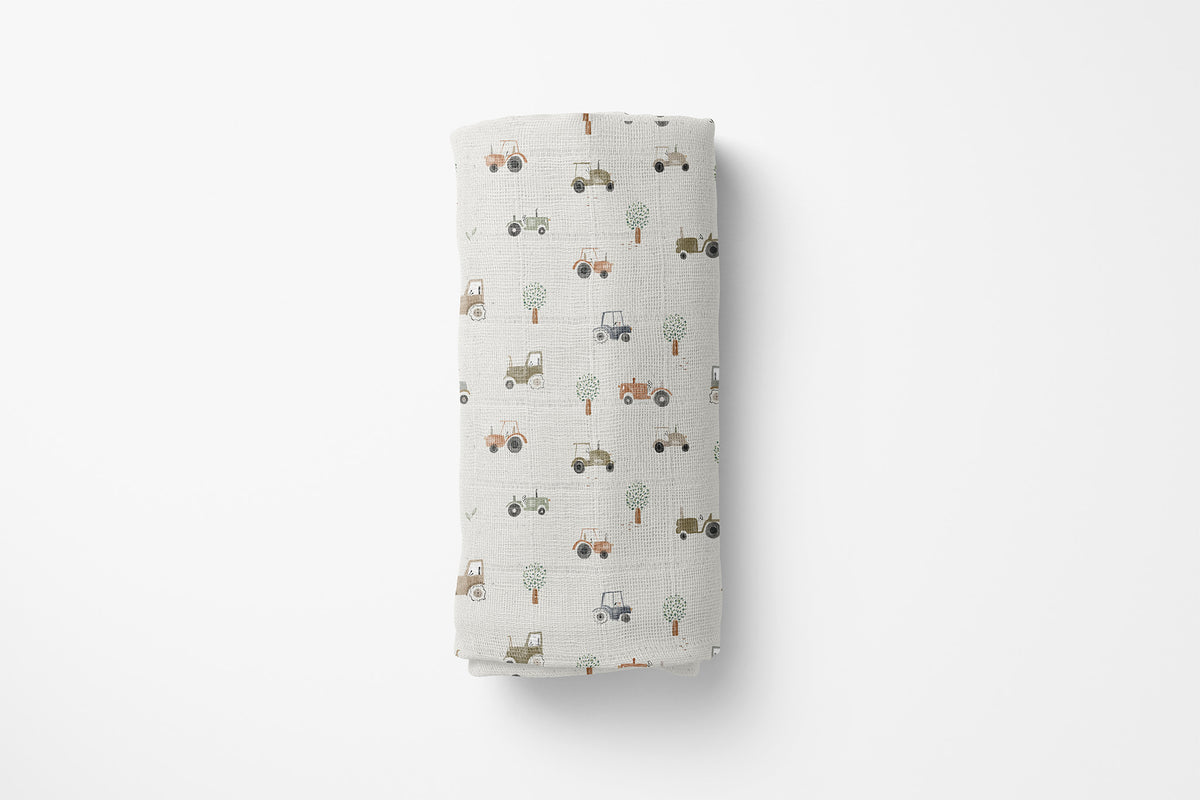 Tractors - Bamboo Swaddle