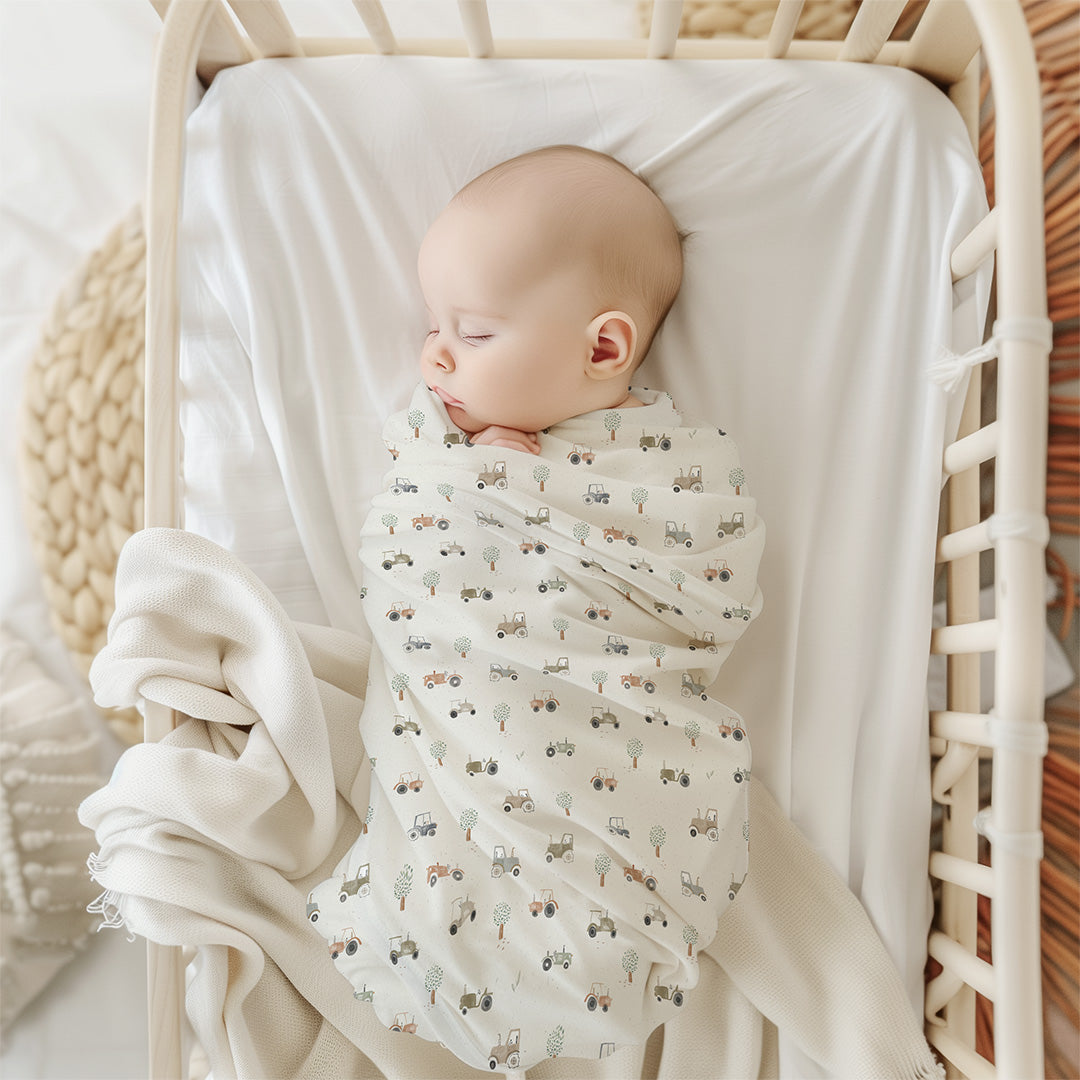 Tractors - Bamboo Swaddle