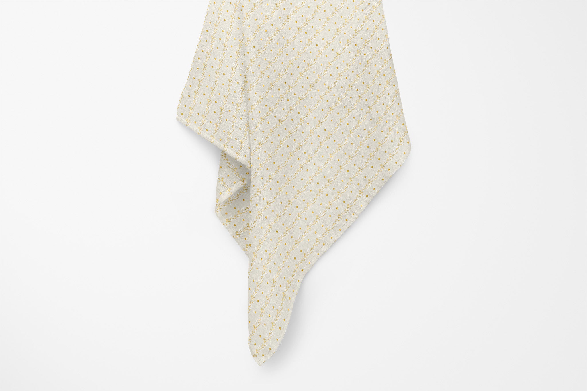 Golden Meadow Organic Bamboo Swaddle Blanket