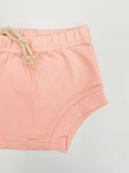 Organic Cotton Shorts in Coral