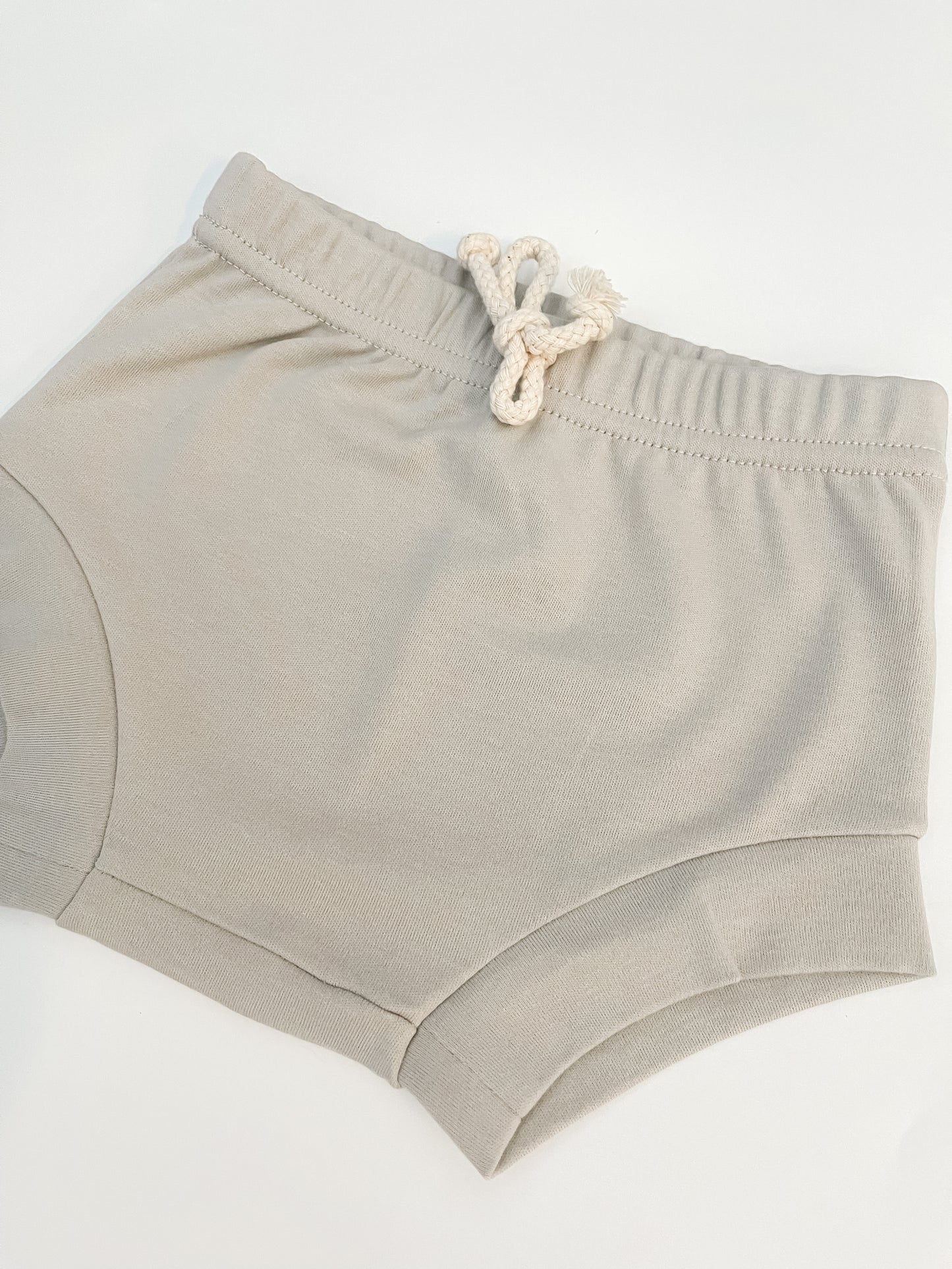 Organic Cotton Shorts in Grey