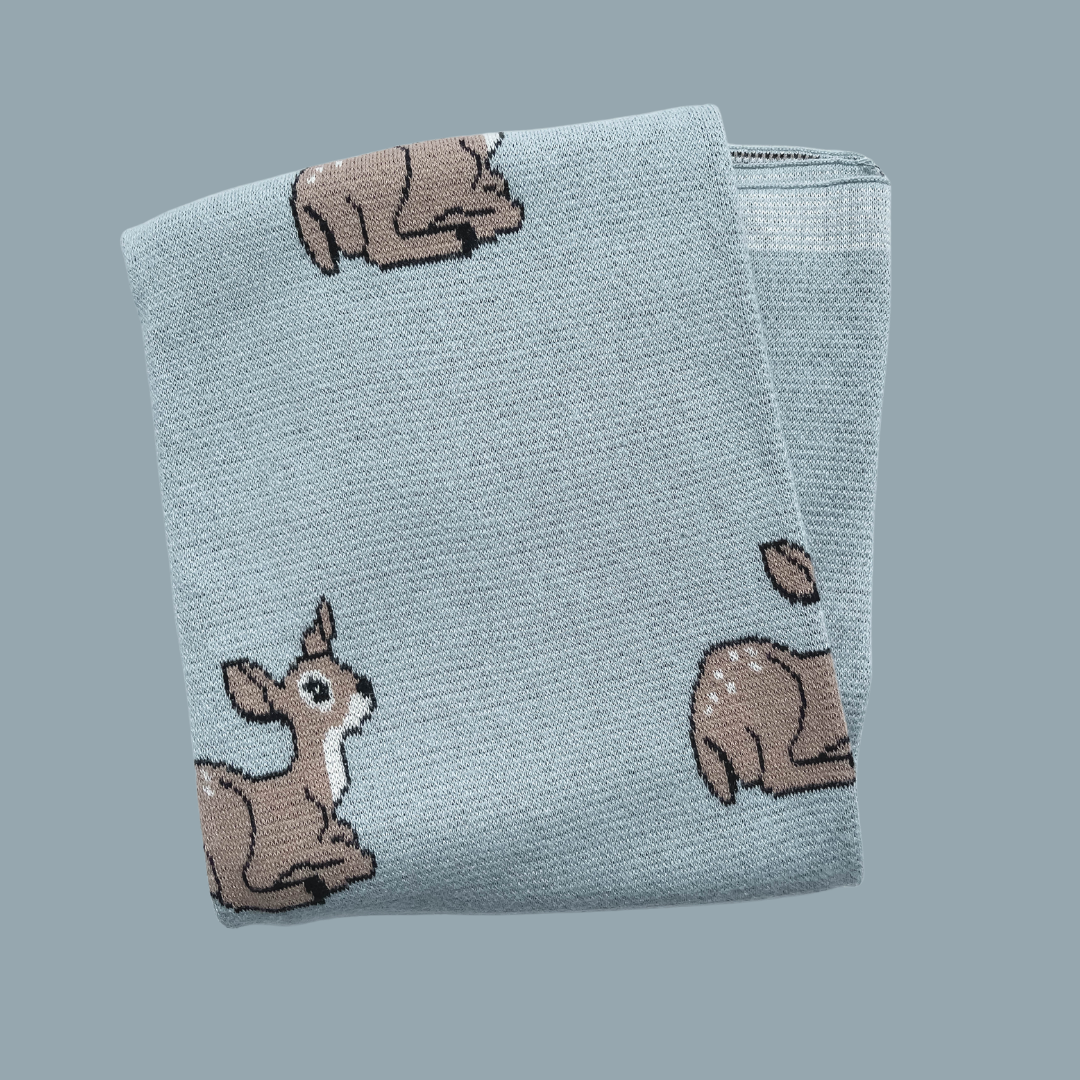 Deer Cotton Blanket