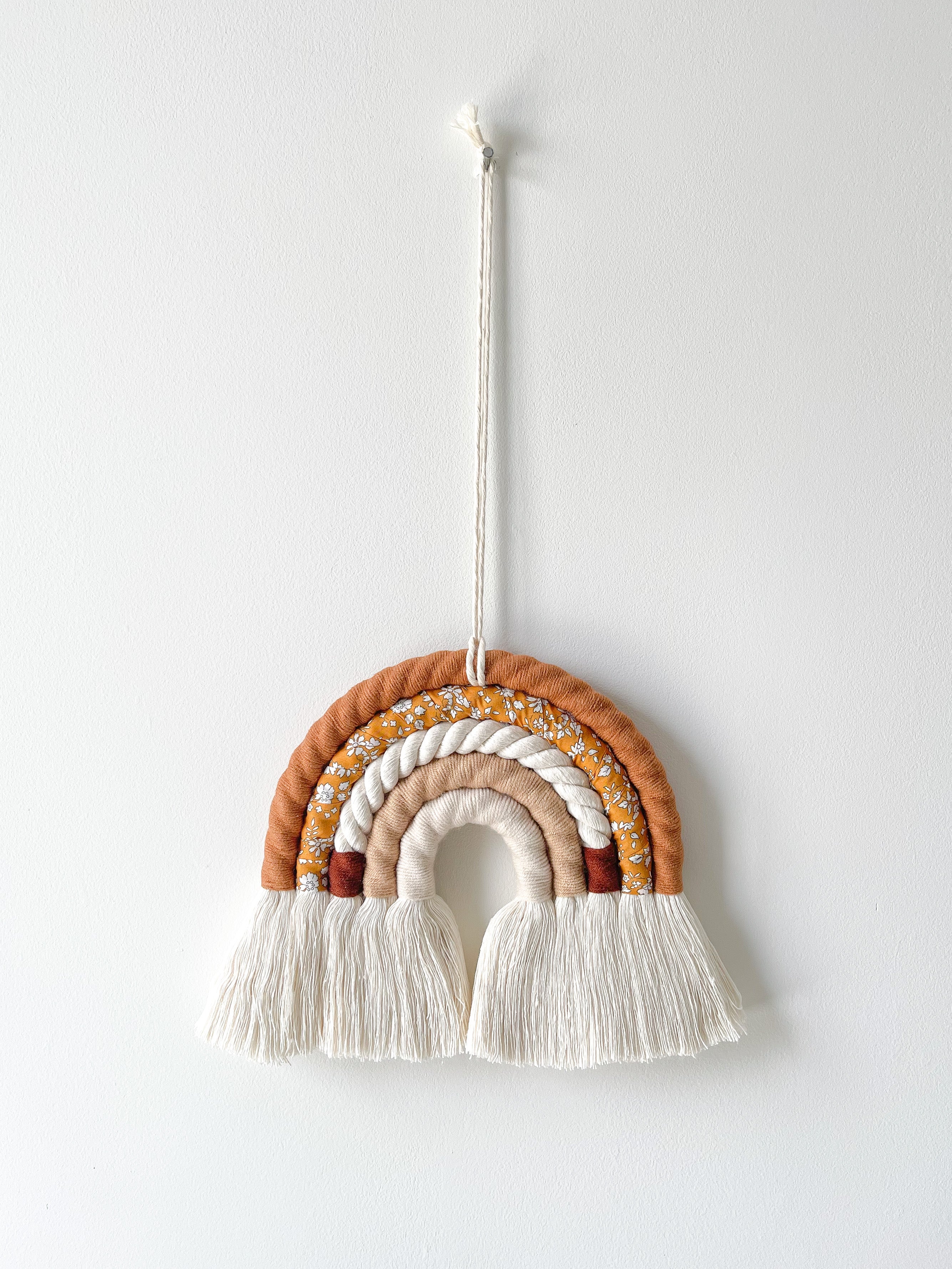 Brown M Rainbow Wall Decor