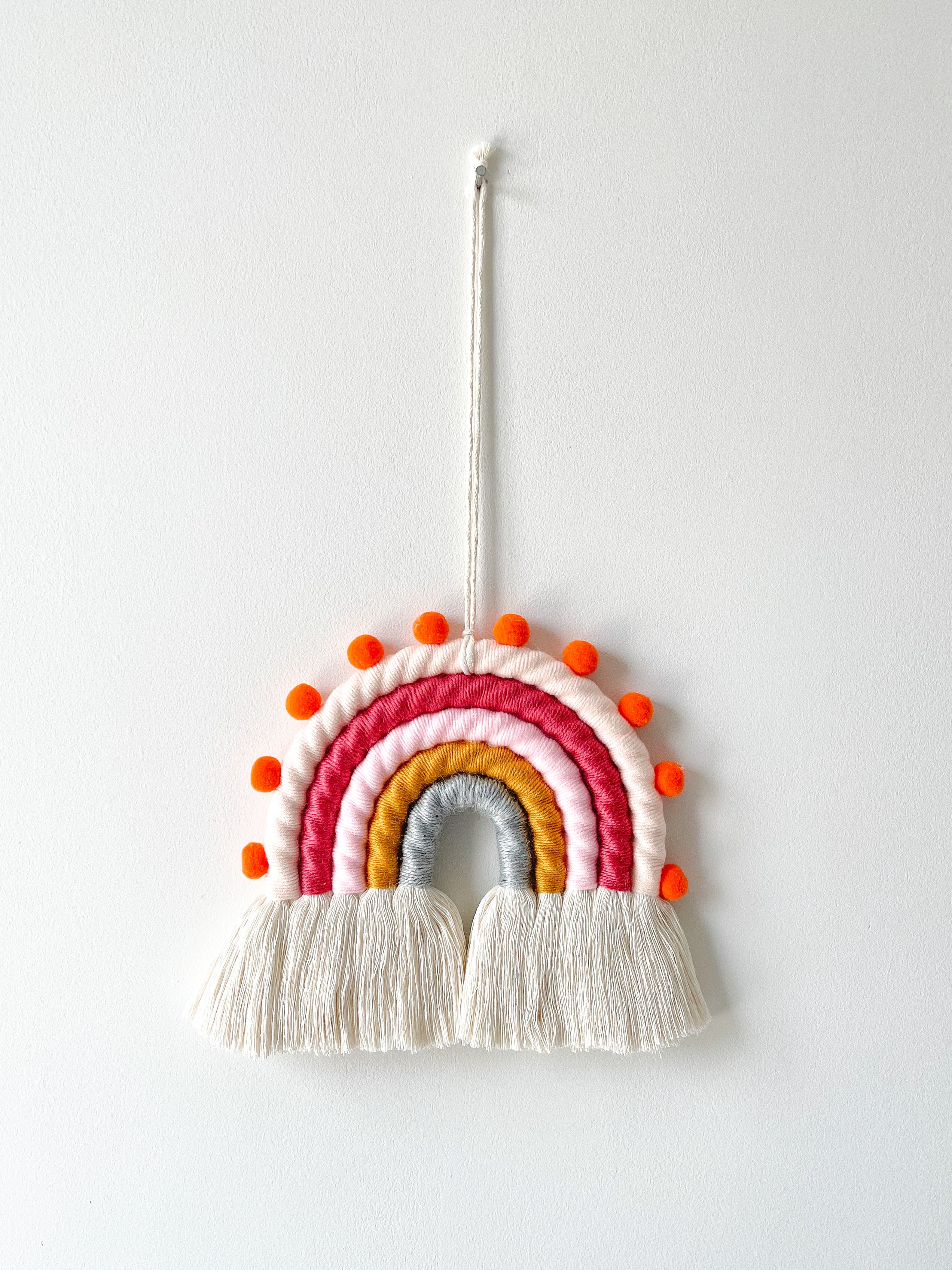 Pom Pom M Rainbow Wall Decor
