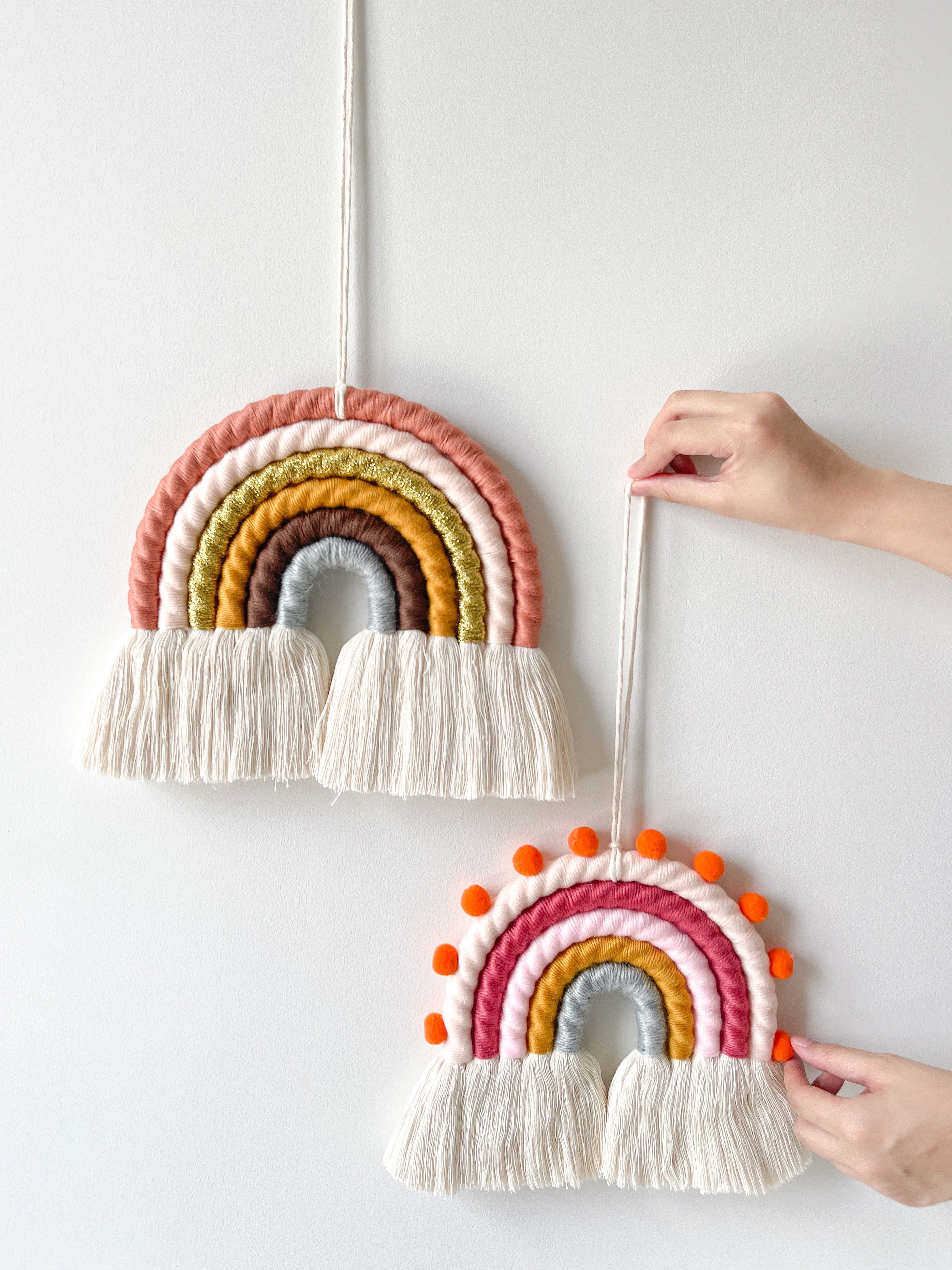 Pom Pom M Rainbow Wall Decor