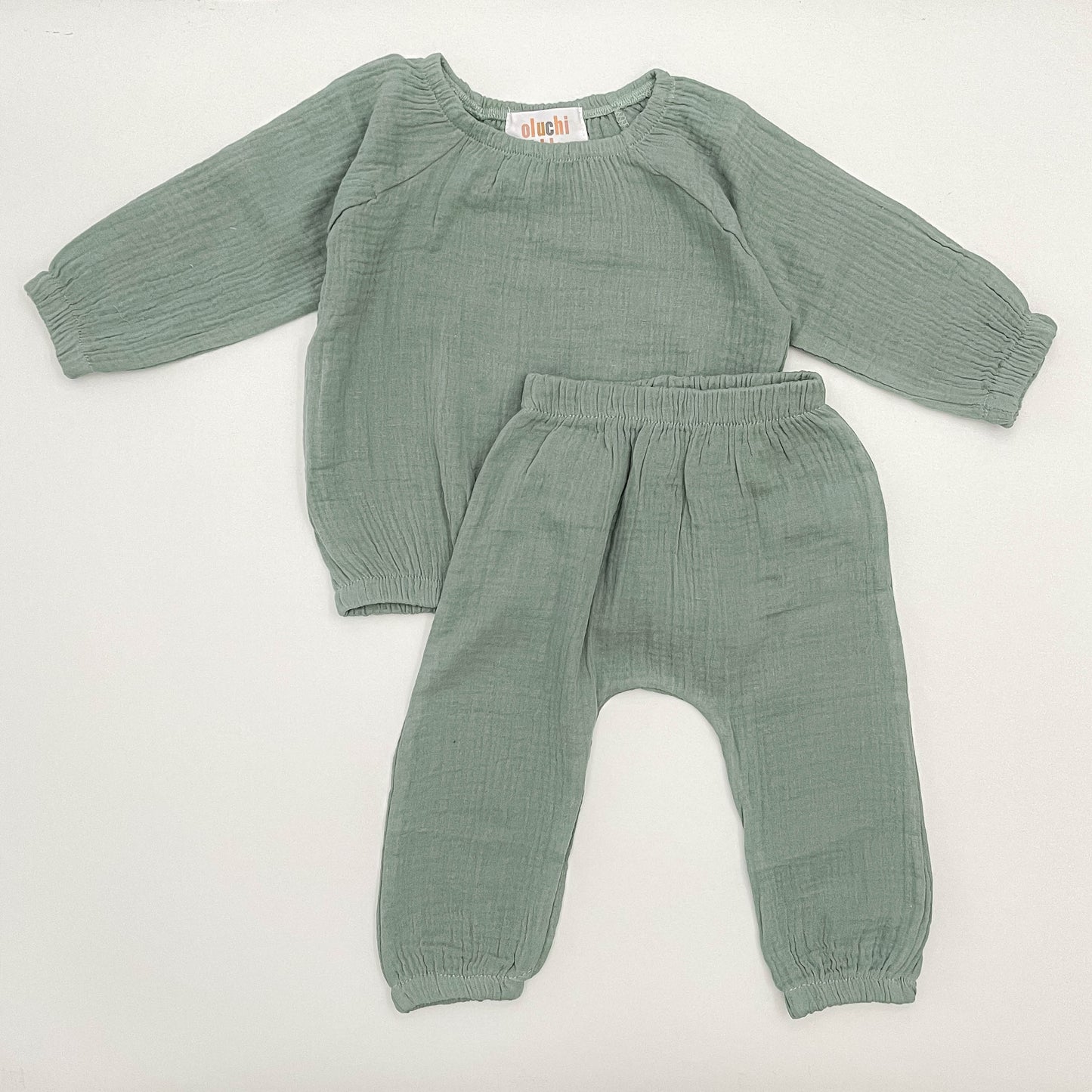 Aila Two-Piece Set in Seagreen