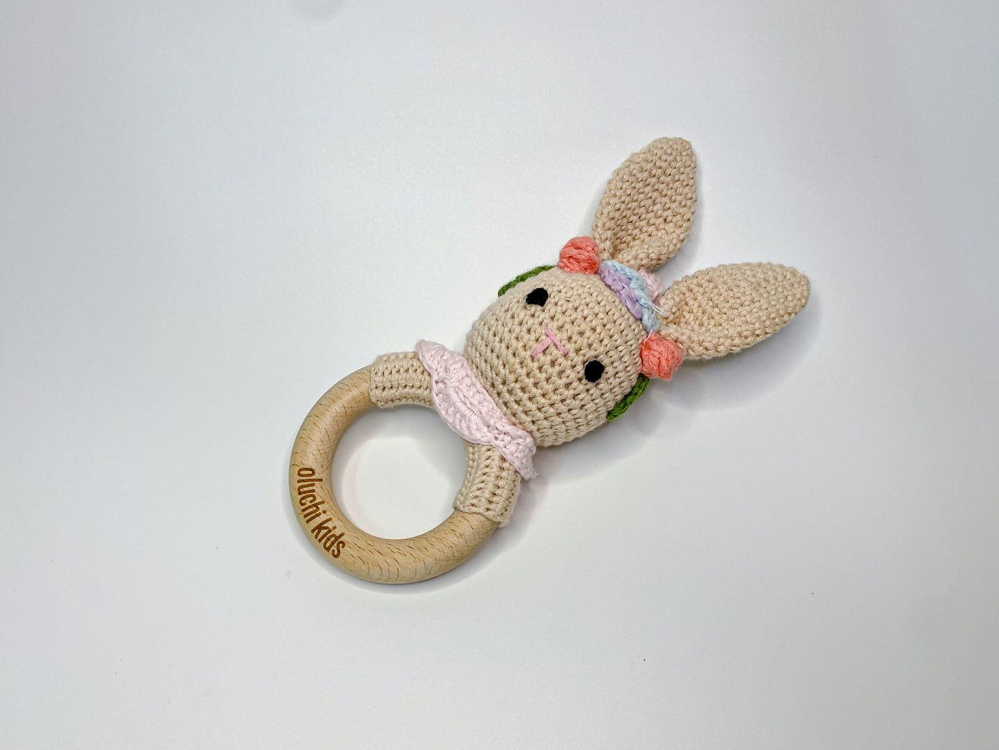 Crochet Animal Rattle