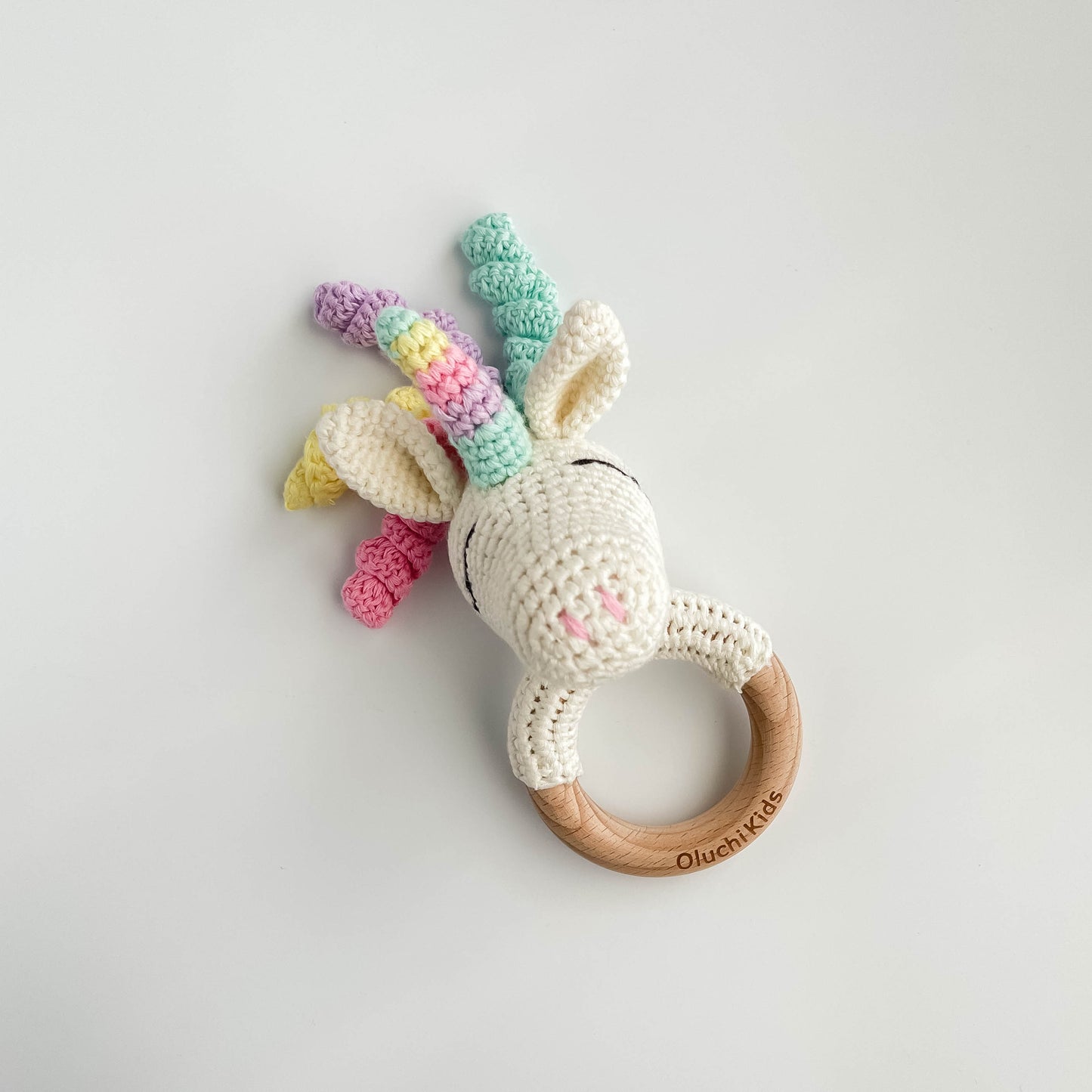 Crochet Animal Rattle