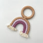 Macrame Rainbow Teether